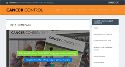 Desktop Screenshot of cancercontrol.info